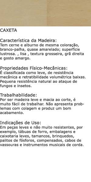 Caxeta 8 / 10 (Seca em estufa e imunizada)